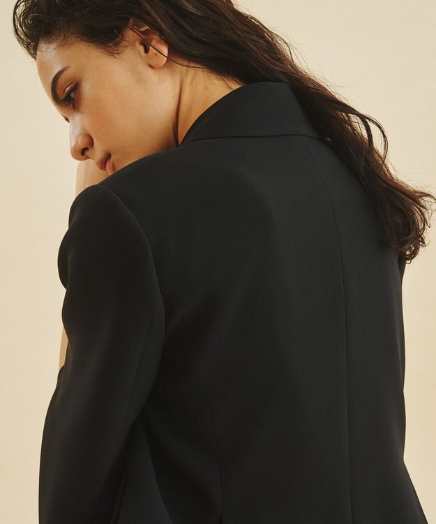 GRACE CONTINENTAL ミリタリーショートジャケット ブラック