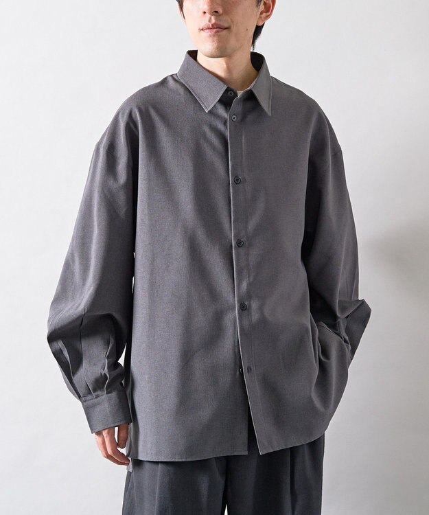 CRAFT STANDARD BOUTIQUE バルーンスリーブシャツ Gray
