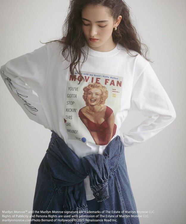 Green Parks ■Ｍａｒｉｌｙｎ　Ｍｏｎｒｏｅ　マガジンｐｔロンＴＥＥ White