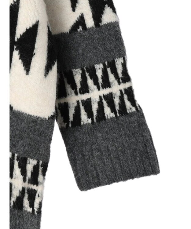 CRAFT STANDARD BOUTIQUE 【男女兼用】オルテガ柄カーディガン Gray