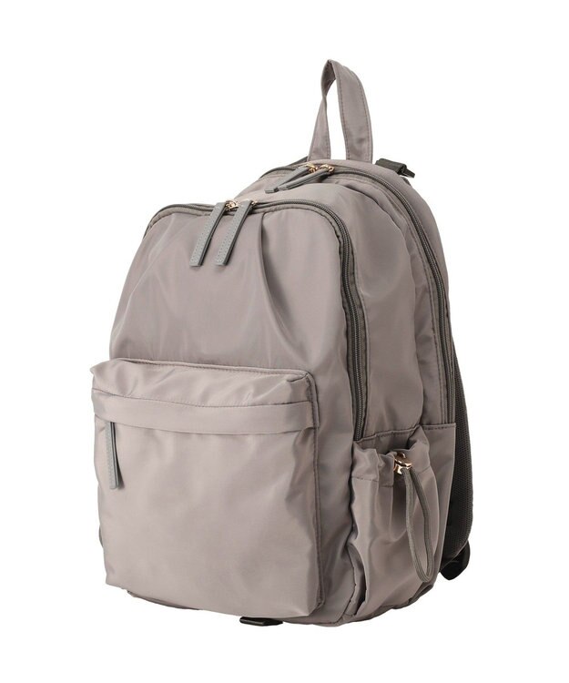 Green Parks 収納アドバイザー監修２層リュック Gray