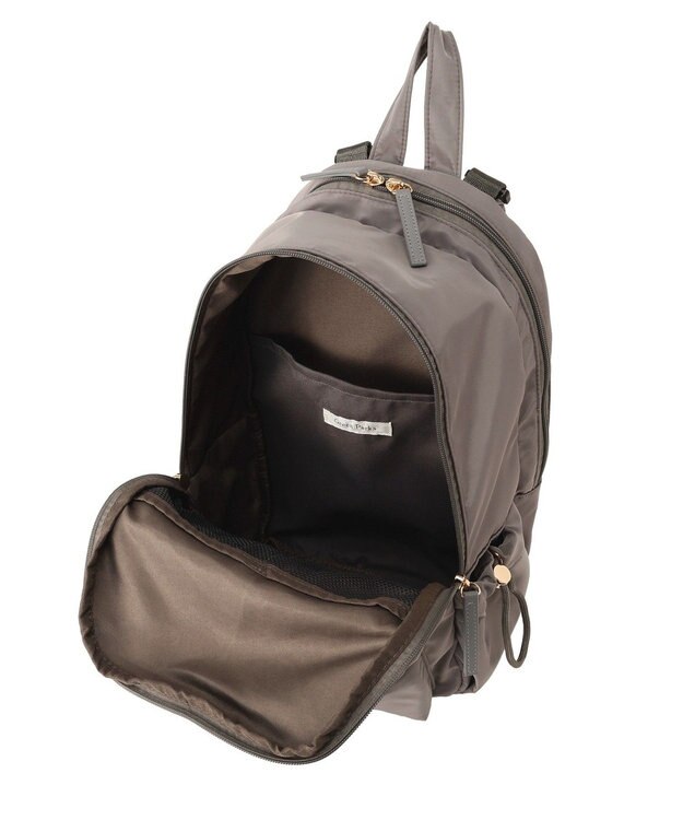 Green Parks 収納アドバイザー監修２層リュック Gray