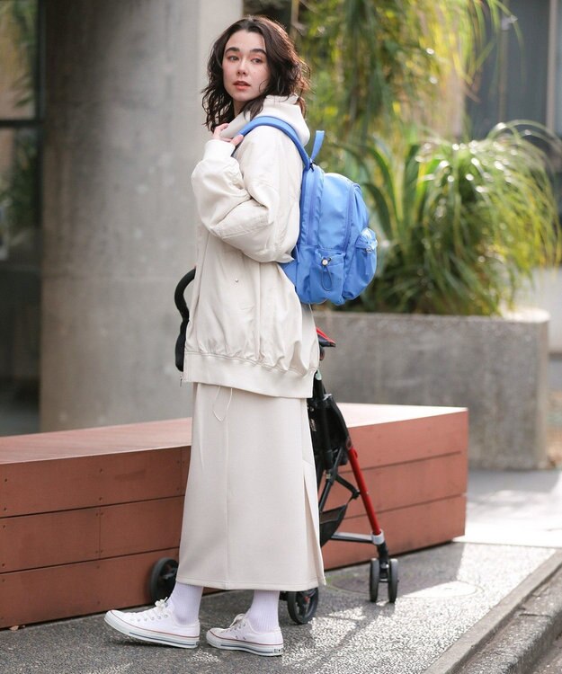 Green Parks 収納アドバイザー監修２層リュック Blue