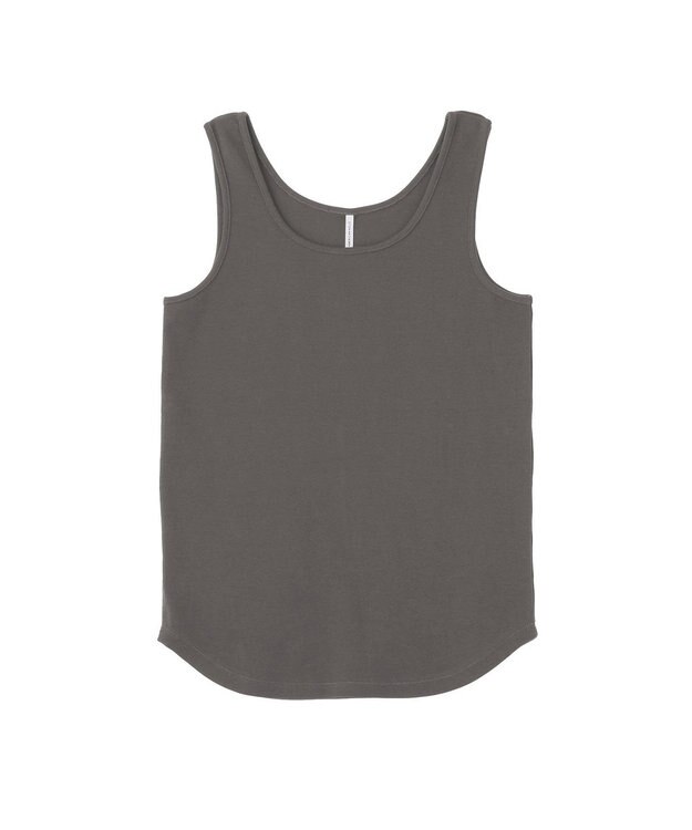 AMERICAN HOLIC Uネックタンクトップ Charcoal Gray