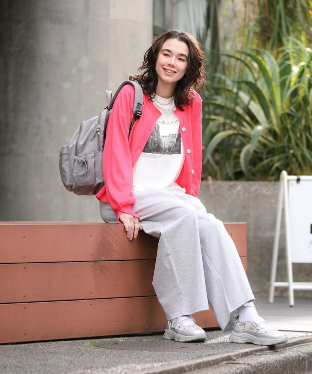 Green Parks 収納アドバイザー監修２層リュック Gray