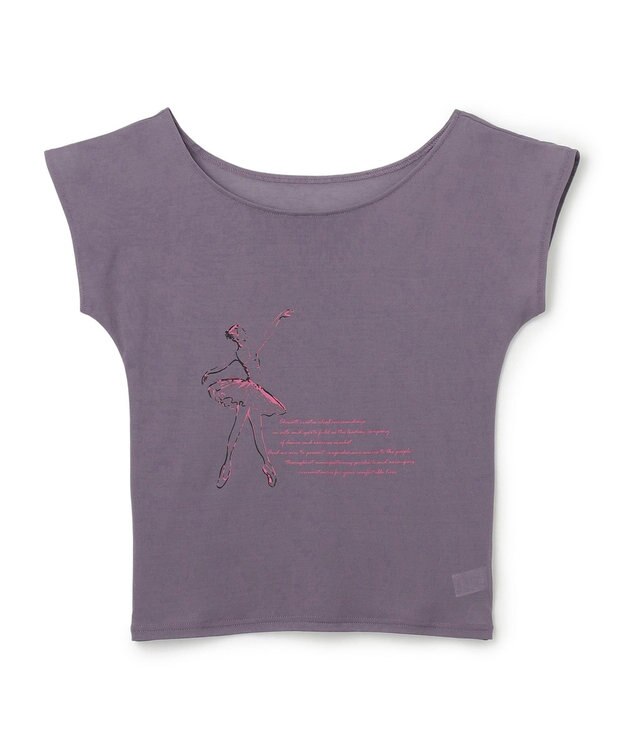 Chacott Tシャツ モーブ