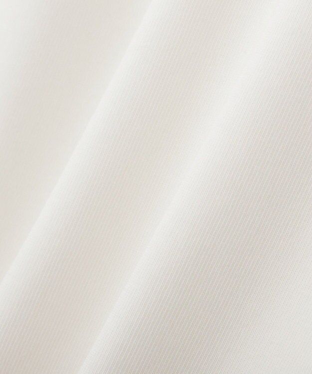 earth music&ecology 【接触冷感】フリルプルオーバー Off White