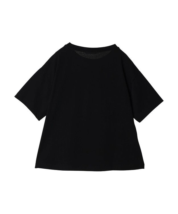 Green Parks 箔プリント半袖ボックスロゴＴ Black