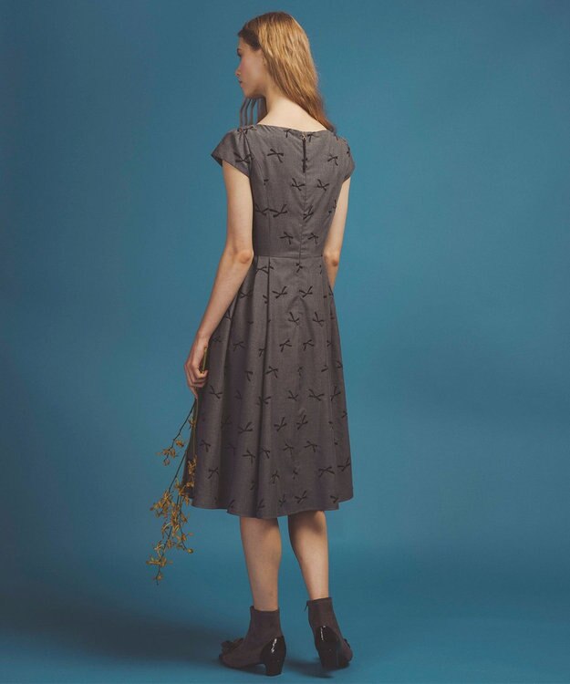 TOCCA 【洗える・消臭】SWIMMING RIBBON ドレス グレー系7