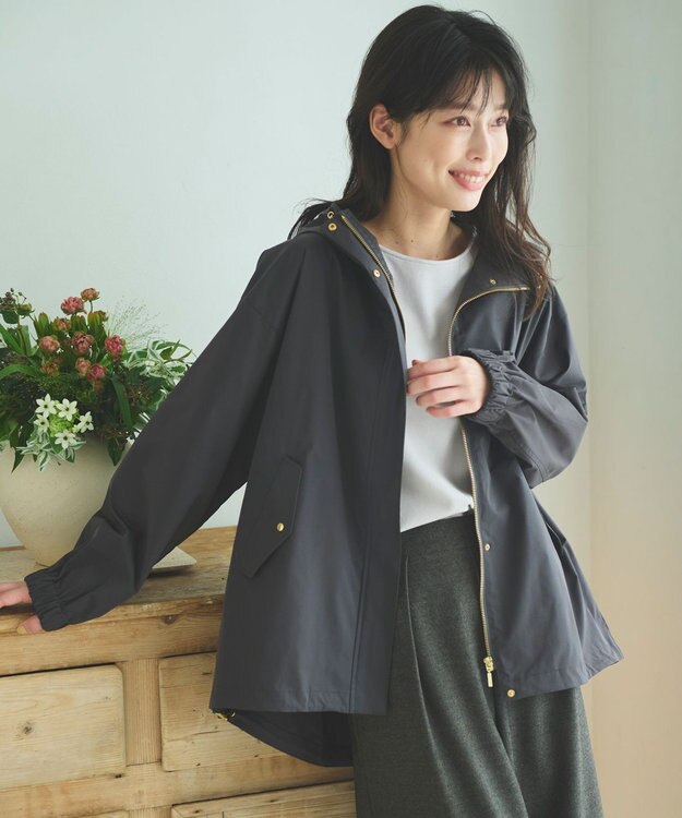 ANY 【洗濯機可能/撥水】撥水マウンパ チャコール