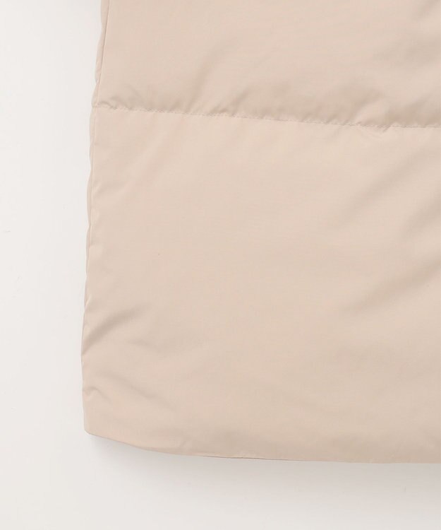 GRACE CONTINENTAL ファーパーツ付ロングダウン ベージュ