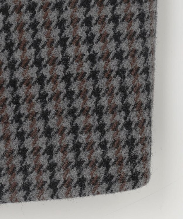 J.PRESS LADIES ツイード チェック Pコート グレー系3