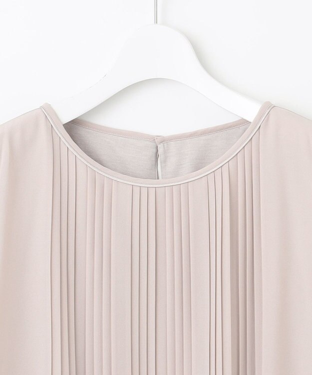 自由区 L ロイヤルシフォン ブラウス ベージュ