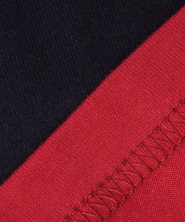 J.PRESS KIDS 【110-130cm】40/2 天竺ブロッキング Ｔシャツ レッド系