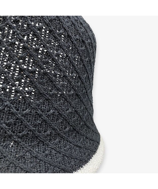 林八百吉商店 un chapeau  バイカラーサーモハット ブラック