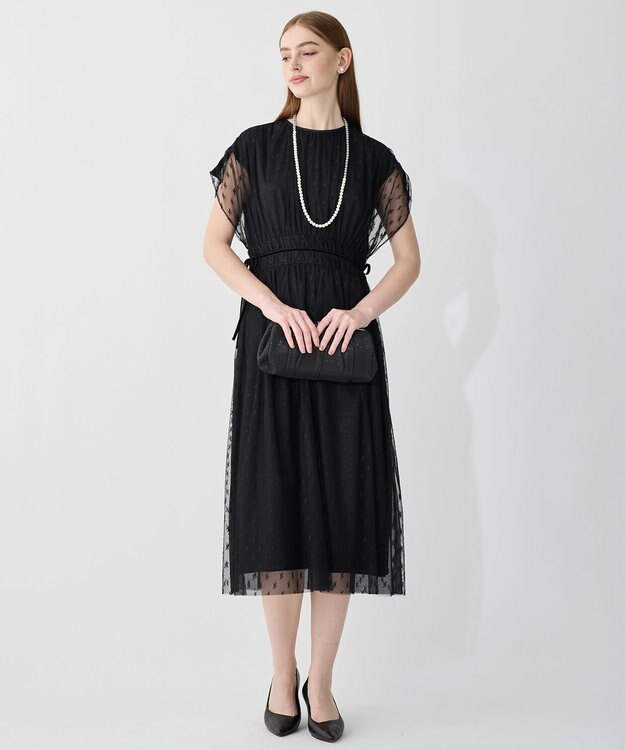 23区 【APPLAUDIR】パール＆ボールミックス ネックレス シルバー系