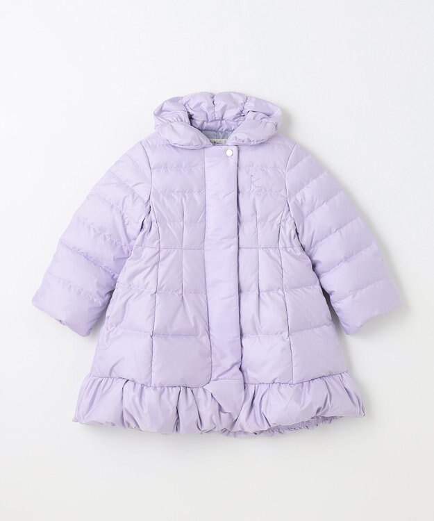 組曲 KIDS 【110-140㎝】ロング ダウンコート ラベンダー系