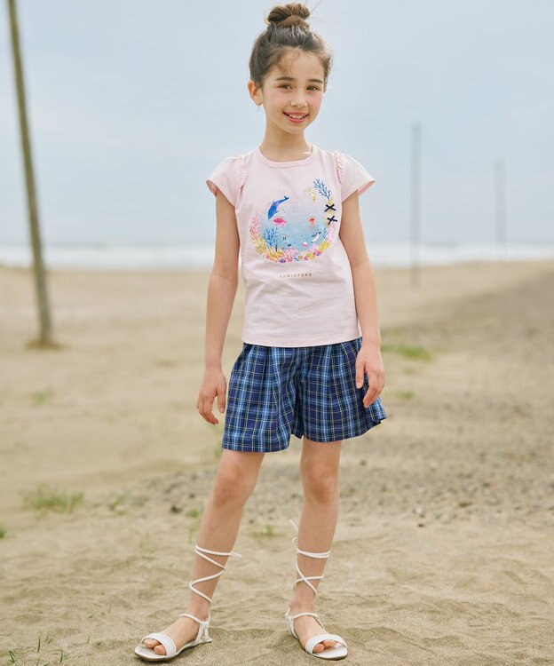 組曲 KIDS 【110-140㎝】ENOSUI Dream Tシャツ ピンク系