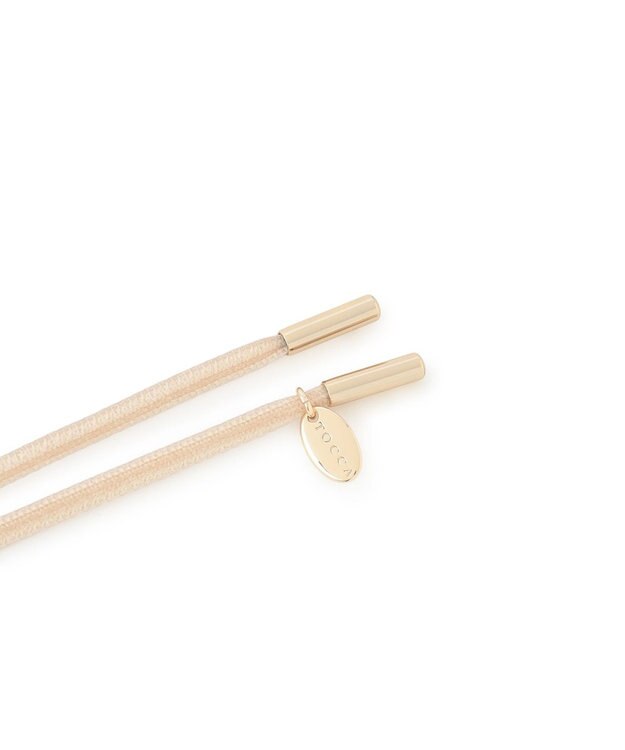 TOCCA TIED WITH PEARL NECKLACE ネックレス ベージュ系