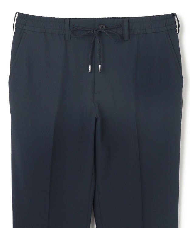 JOSEPH HOMME 【WEB・一部店舗限定】 ライトサッカーストレッチ ドロスト付テーパードパンツ / PEGG CONVERTIBLE ネイビー系