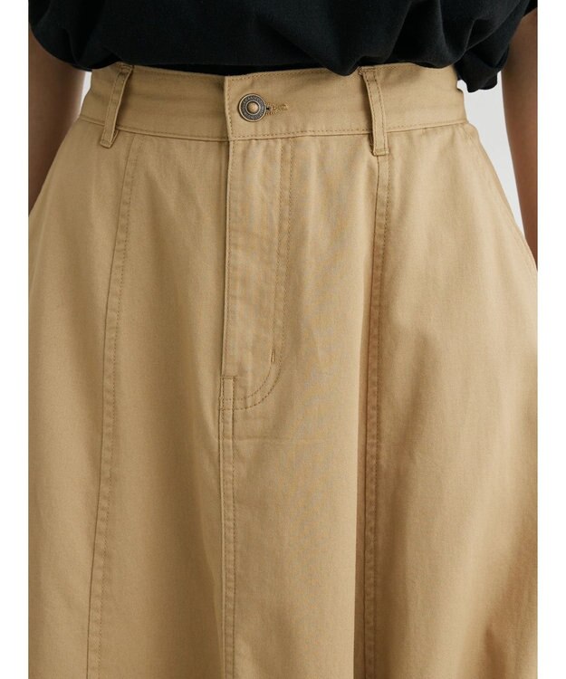 Green Parks ・ＳＵＧＡＲ　ＳＰＯＯＮ　イレヘムツイルスカート Beige