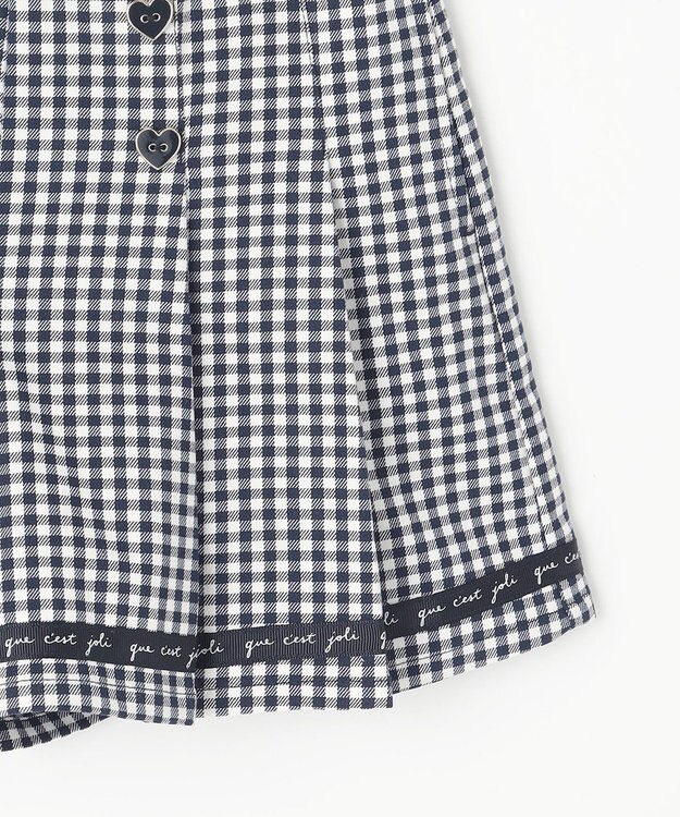 ANY KIDS マリン ショート パンツ ネイビーギンガムチェック