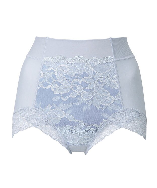 BRADELIS New York 【BRADELIS NewYork peace】　華やかレーシーショーツ24 アッシュブルー