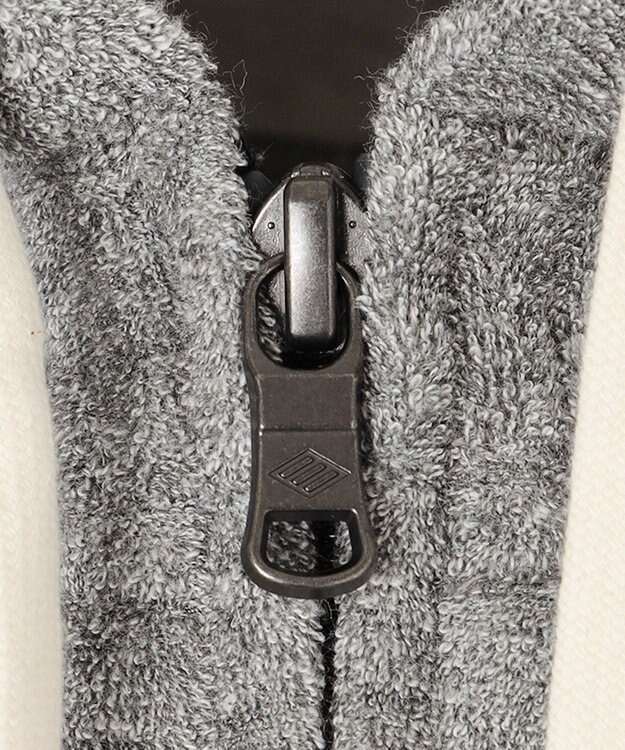 JOSEPH ABBOUD MOUNTAIN 【SPACE】OGスラブパイル パーカー ライトグレー系