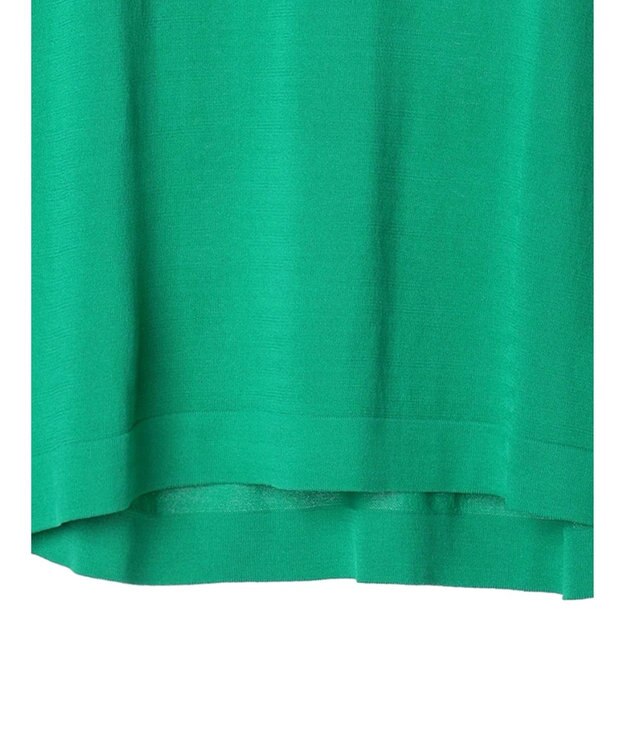 CRAFT STANDARD BOUTIQUE UVカット/接触冷感/洗える/ 半袖ニットプルオーバー Green