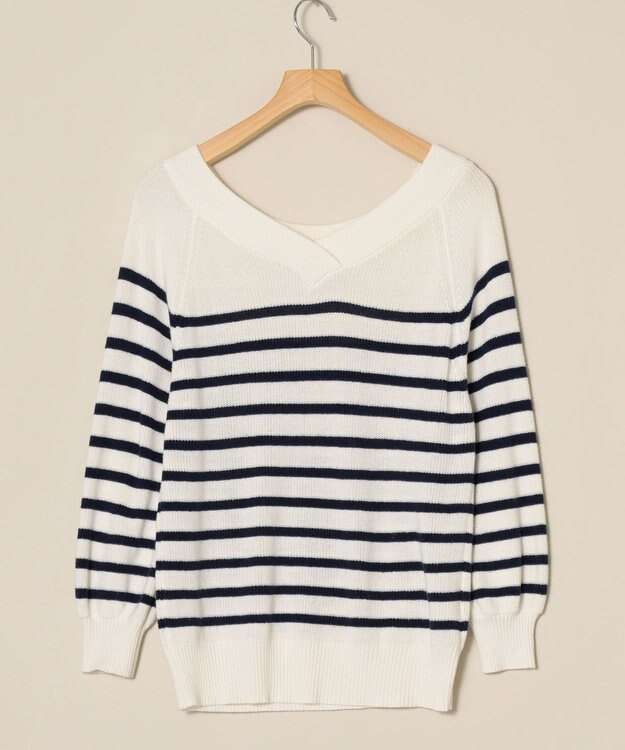 ONWARD Reuse Park 【any FAM】ニット春夏 ネイビー