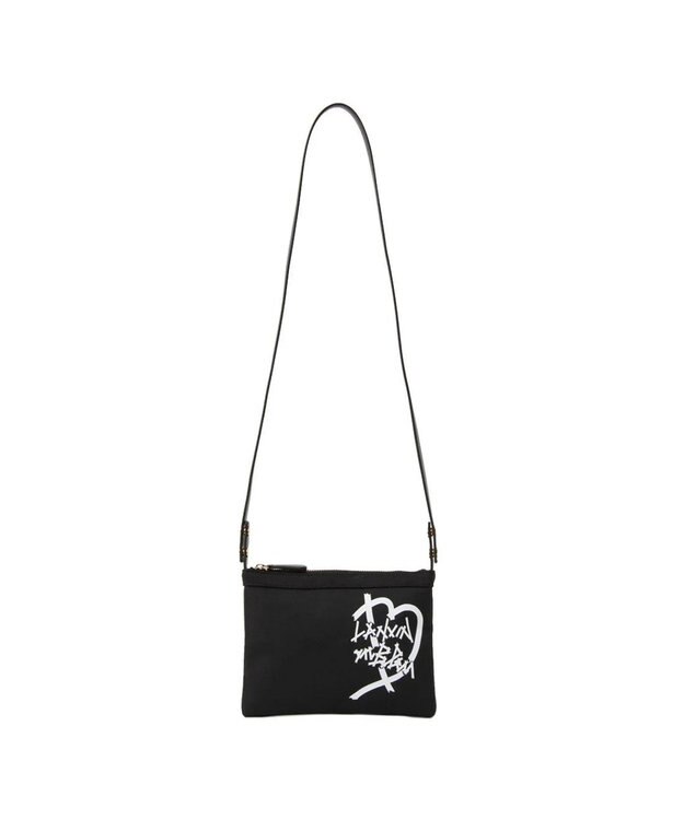 LANVIN en Bleu LANVIN en Bleu ランバンオンブルー ジュール トートバッグ ポーチ付 M ブラック