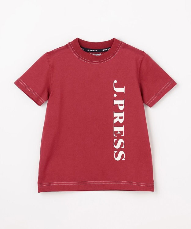 J.PRESS KIDS 【90-130cm】ブランドロゴ ベーシック 半袖Ｔシャツ レッド