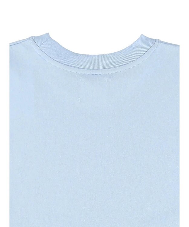 Green Parks Ｓｍｉｌｅｙ　Ｆａｃｅ／スマイル＋ロゴＢｉｇＴシャツ Sax