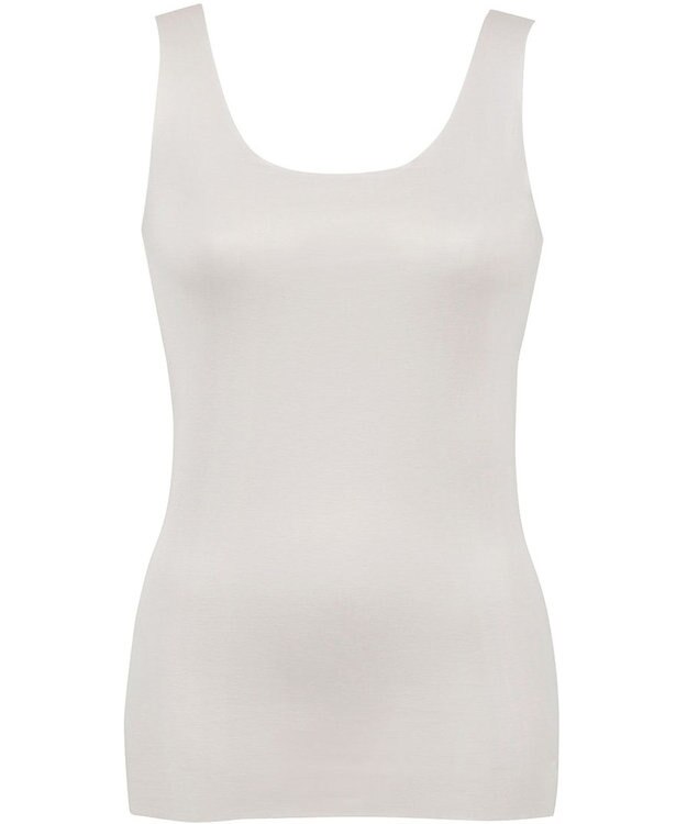 Wing インナー 【綿の贅沢オーガニック フラットタイプ】 オーガニックコットン混素材 ひびきにくく薄くて軽い ノースリーブ EL1148 ウイング／ワコール シェルベージュ