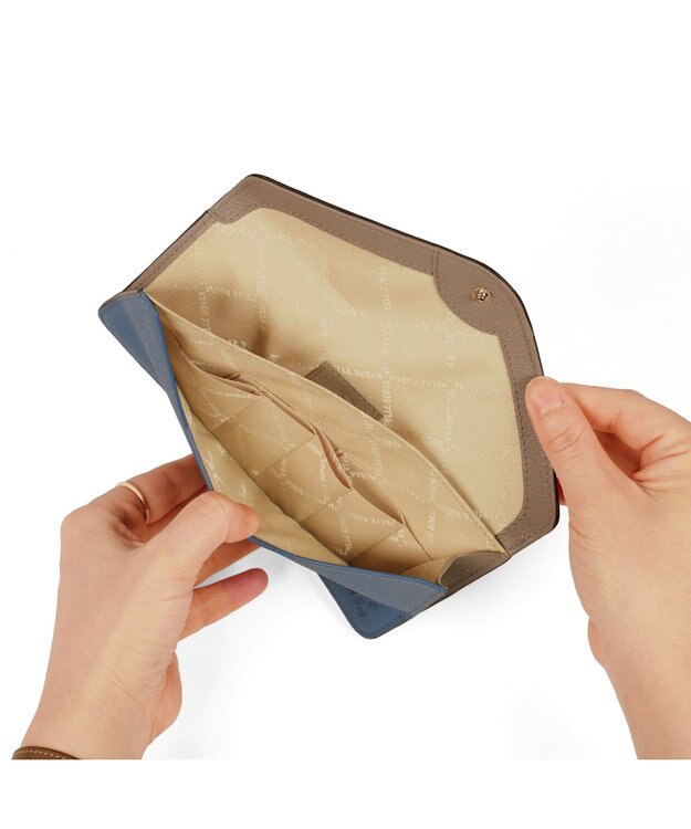 PELLE BORSA 薄型財布 Very Goods ベリーグッズ 7201 ブルー