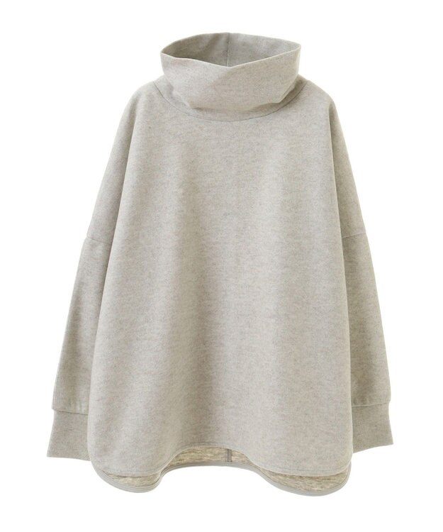 Green Parks 圧縮ポンチゆるタートルプルオーバー Ivory