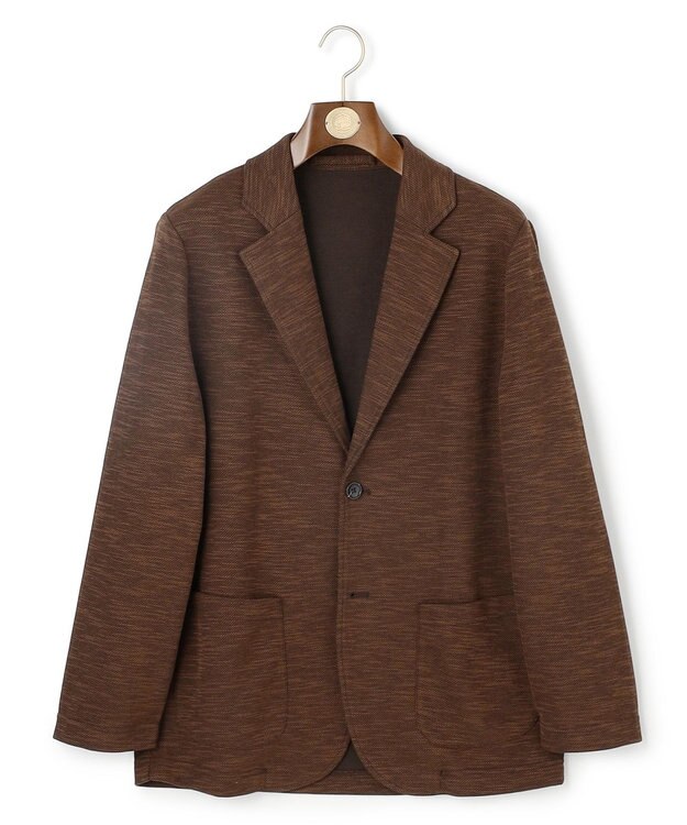 J.PRESS MEN 【WEB・一部店舗限定】プリペラ調スラブカノコ ジャケット ブラウン系