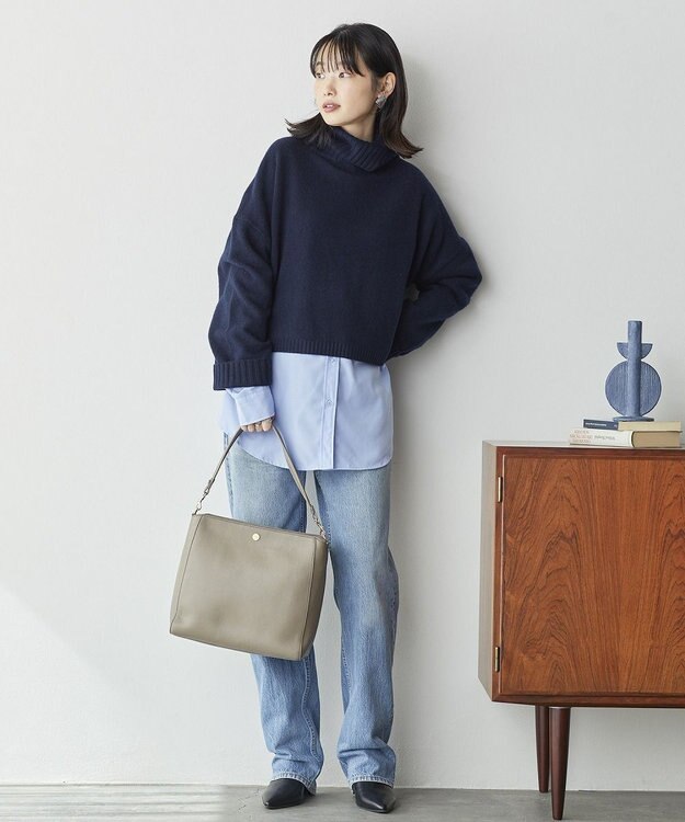 TOPKAPI 【TOPKAPI】fortuna フォルトゥナ 2way ショルダー バッグ グレージュ