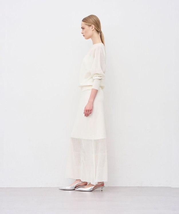 uncrave シアーニット ドルマントップス オフ