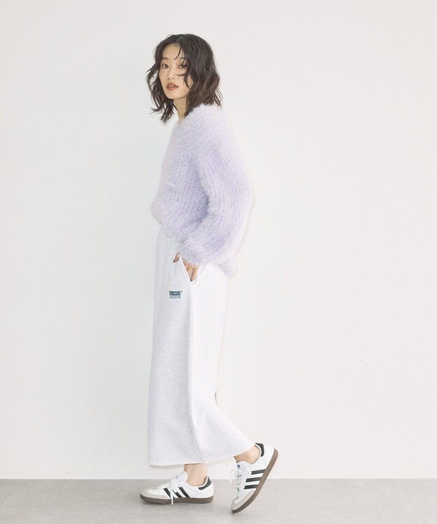 AMERICAN HOLIC Discus 裏毛スカート Oatmeal