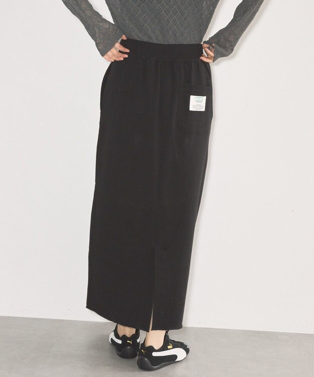 AMERICAN HOLIC Discus 裏毛スカート Black