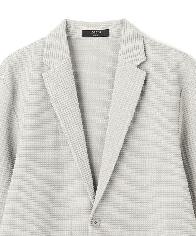 JOSEPH HOMME ＜新色追加＞【オリジナル素材/シワになりにくい】ライトタックジャージー パッチポケット ジャケット アイボリー系