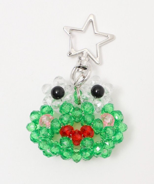 WEGO ケロチャンビーズキーホルダー グリーン