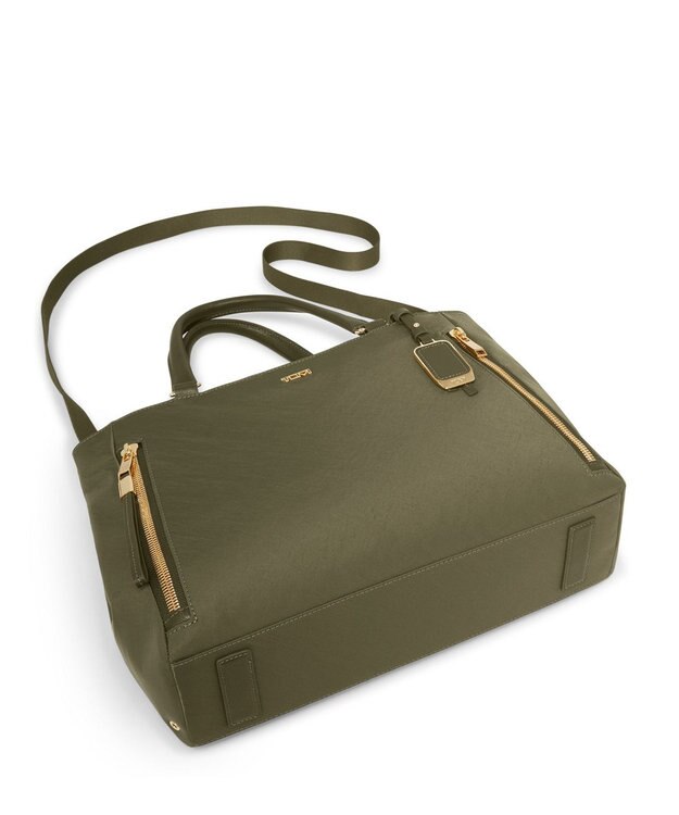 TUMI VOYAGEUR 「ヴァレッタ」ミディアム・トート オリーブ