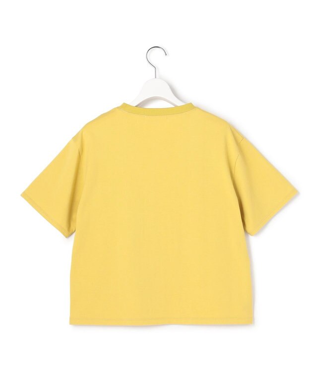 23区 S 【先行予約】リラクシーシルエット メッセージ ロゴTシャツ ライトイエロー系