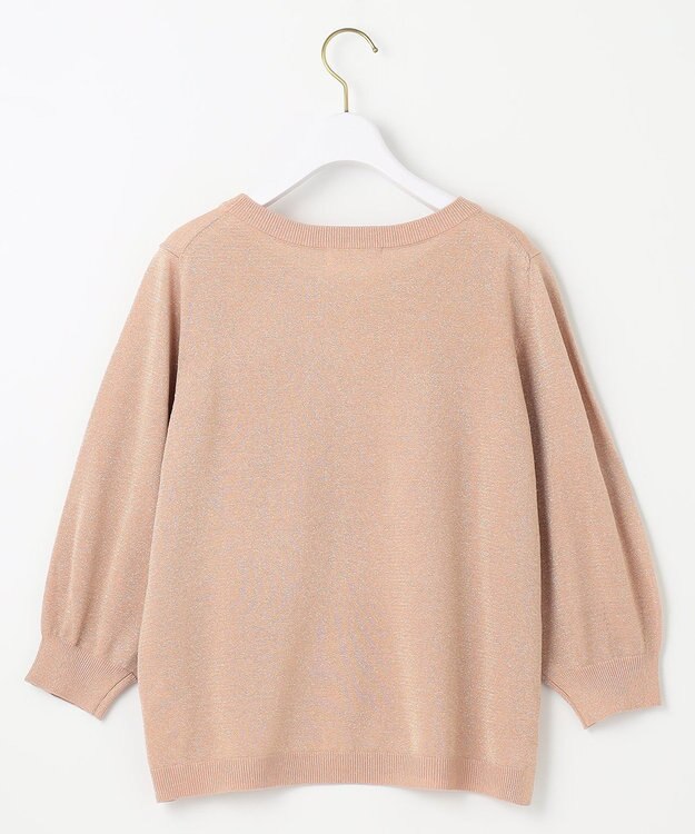 ANY SIS 【洗える】ラメ プルオーバー オレンジ