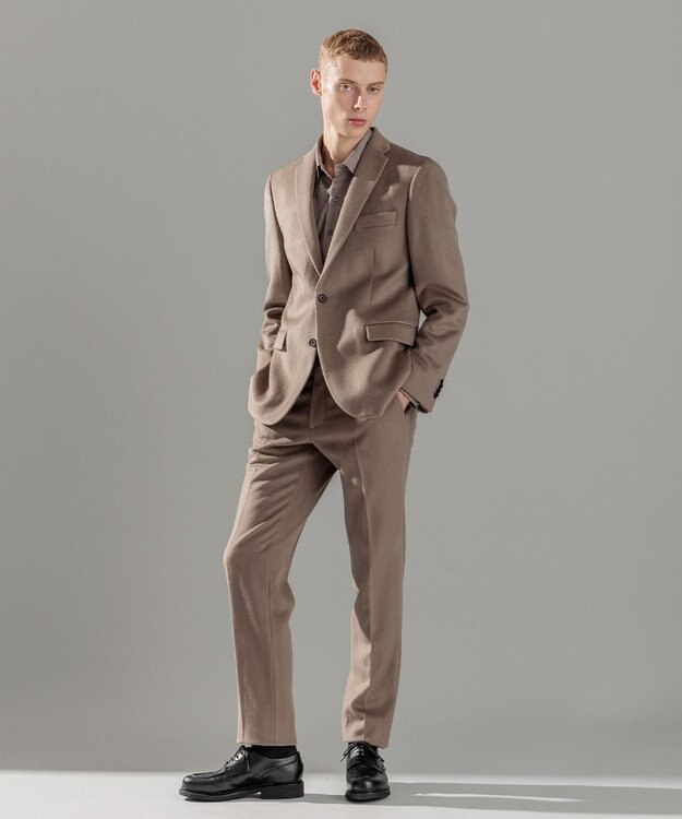 JOSEPH HOMME グロッシーウール / CITY ベージュ系