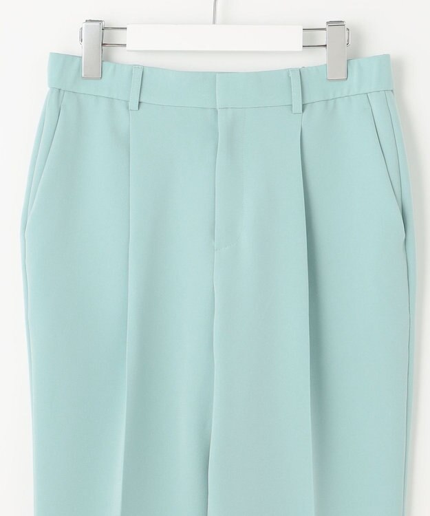 自由区 【セットアップ対応・洗える】トリアセダブルクロステーパード パンツ メンソール系