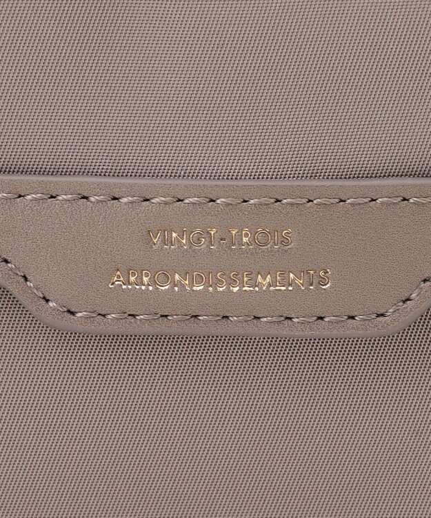 23区 【先行予約】ナイロン 2WAY ショルダーバッグ グレージュ系