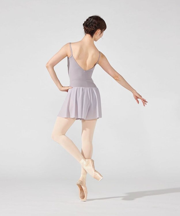 Chacott キャミソールレオタード グレージュ